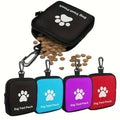 Dog Treat Pouch with Waste Bag Dispenser, Belt Clip and Shoulder Strap