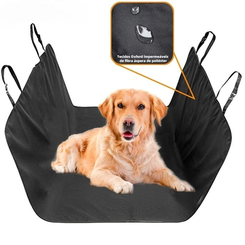 Dog Car Seat Cover, Water-Resistant Back Seat Hammock