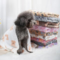 Fleece Dog Blanket, Double Layer, Machine Washable