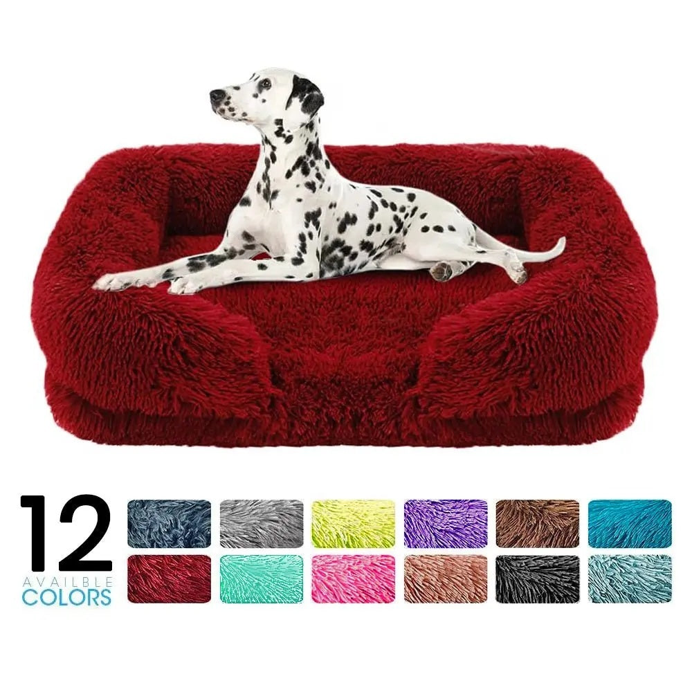 Orthopedic Memory Foam Dog Bed with Washable Cover