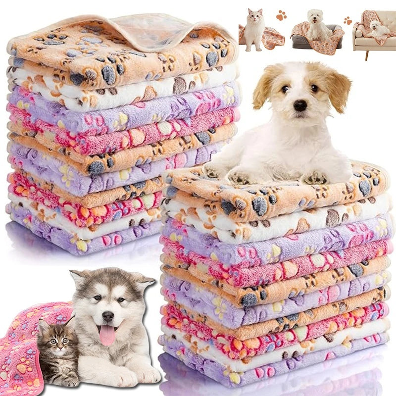Fleece Dog Blanket, Double Layer, Machine Washable