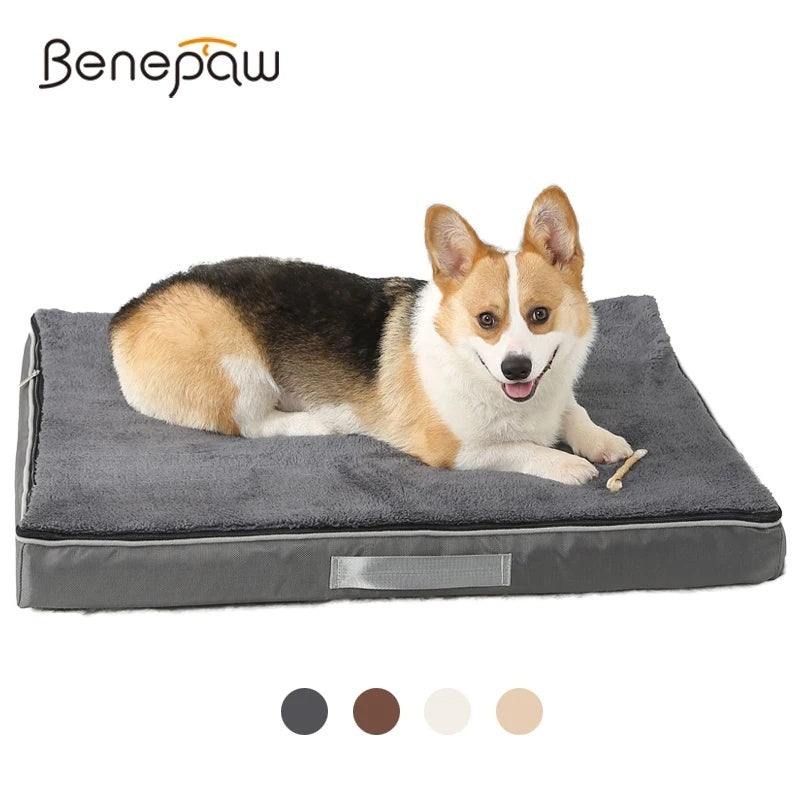 Orthopedic Memory Foam Dog Bed with Washable Cover