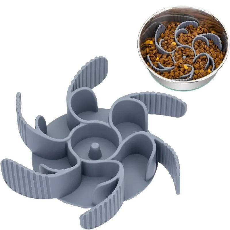 Slow Feeder Dog Bowl, Maze Design with Non-Slip Base