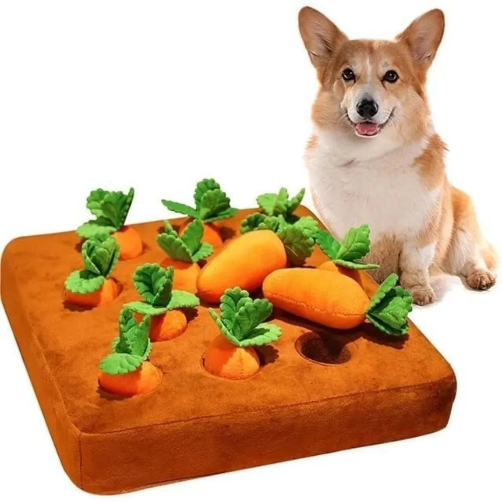 Snuffle Mat for Dogs, 17 × 17 in Slow-Feeding Sniff Mat