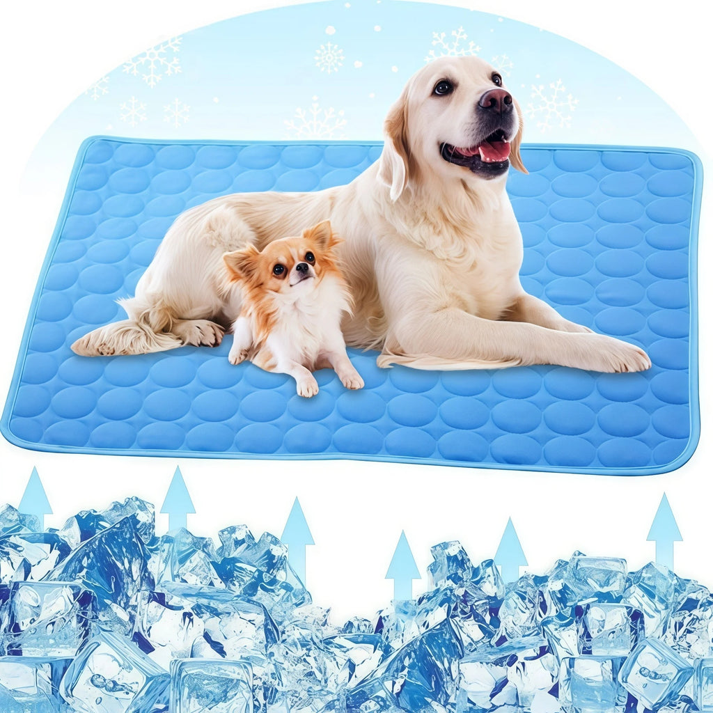 Dog Cooling Mat, Pressure-Activated Gel, No Water or Power